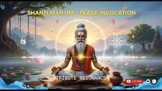 Shanti Mantra - V1 | Peace Mantra | Sanskrit | Meditation Music | Relaxing Spiritual Healing