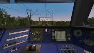 Торможение ЭДТ на  ЭД4мку 0153 (TRAINZ 19)