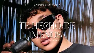 BEAT AFROBEAT CON LETRA EN VENTA X BEAT CON LETRA EN VENTA - TE HECHO DE MENOS