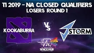 Kookaburra vs J.Storm Game 3 - TI9 NA Regional Qualifiers: Losers' Round 1