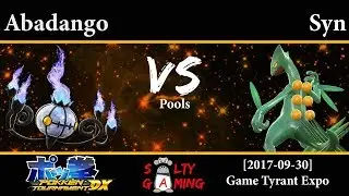[2017-09-30] Pokk&eacute;n - Abadango (Chandelure) vs Syn (Sceptile) Pools