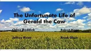 The Unfortunate Life of Gerald the Cow (Clay Animation Project)