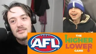 AFL HIGHER OR LOWER! - ft Dylnug and Bitta Footy