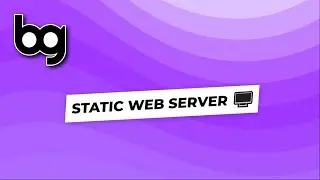 💻 static web server