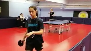 Juniorliga(P2)/10.SINGLE/2.S&AElig;T // CPH - Hvidovre 1 vs.  OB Bordtennis 2, Sebastian imod Baran
