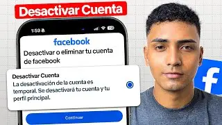Desactiva tu Cuenta de Facebook en Minutos✅