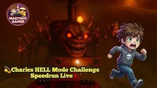 Defeating Charles HELL Mode Challenge Choo-Choo Charles Nightmare LIVE🚂#gaming #shortslive