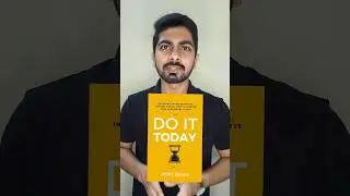 Do it Today Book Summary #doittoday #procrastination #shorts #booksummary