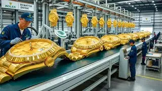 Restoring a $50,000 Gold Rolex with Diamonds &ndash; Extremely Detailed Factory Process | Start to Finish