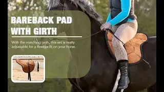 Harrison Howard Bareback Pad With Girth