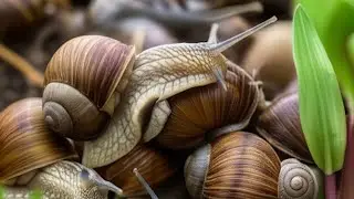 The Life of a Millipede and a Snail | Terrarium Friends