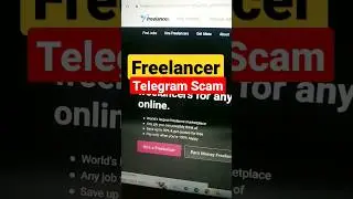 freelancer telegram scam | freelancing scams | freelancer for beginners | client asking to pay 