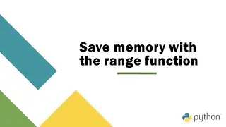 Using range in python to save memory