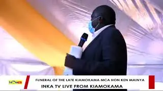 MCA APOKO LIED'S FELLOW MCA'S TO THE LATE KIAMOKAMA MCA MAINYA