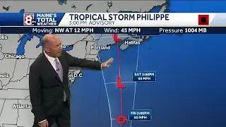 How Tropical Storm Philippe may impact our weekend rainstorm