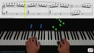 Sonatina No. 3, third movement by Muzio Clementi - Keyboard & Piano Practice Video