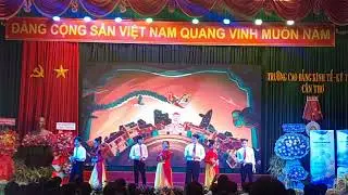 Văn nghệ ch&agrave;o đ&oacute;n T&acirc;n SV K25, KHOA CNTS