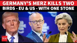 Germany's Merz DESTROYS Trump & Europe In Blistering Davos Speech | 'EU, Don't Get Bullied'