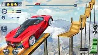 Real impossible Sport Car Stunt Racing  - GT Spider Car Master Driving Simulator - Android Gameplay