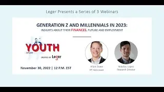 Generation Z and Millennials in 2023: Insights About Their Future (Allan Dawe & Nikolas Lopez)