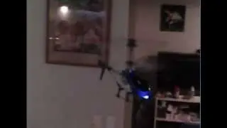 SYMA S107 Flight video. Filmed with Mini DVR 808 hat cam