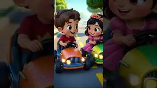 Mobil Box Terbang Menuju Bintang #aivideo #cute #animation #funny #kartun #animasi #kidsanimation