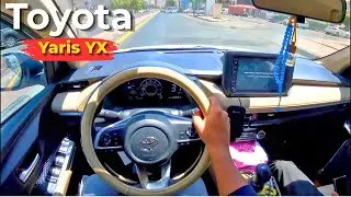 Toyota Yaris YX POV Drive | Smooth Ride & Interior Details | 2025 Test Drive Review