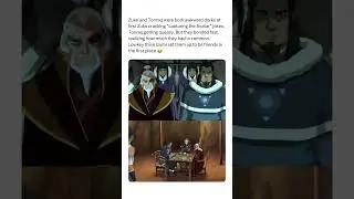 Zuko And Tonraq Were Both Awkward