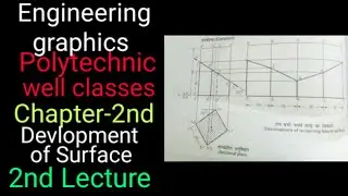 Polytechnic 2nd semester engineering graphics chapter 2nd development of surface 2nd Lecture (ED)