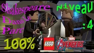 lEGO MARVEL AVENGERS 100% Niveau 4 Shakespeare Dans Le Parc