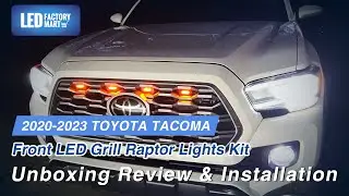 Front LED Grille Raptor Lights Kit for 2020–2023 Tacoma  | LED Factory Mart