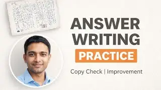 UPSC Geography GS-1 Answer Writing Copy Check | 5 Minutes में Marks Boost (Hindi)