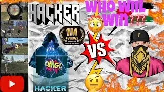 Hacker vs pro player (level89) god level gameplay. ajjubhai 🆚hacker who wil win. 👀🌸1million views.