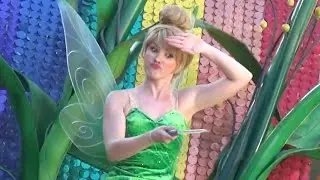 Tinkerbell & Wendy during Disney Festival of Fantasy Parade at Magic Kingdom on 1/7/2026