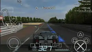 Top Speed Pagani Zonda LM Race Car | Gran Turismo PSP Gameplay - Indonesia