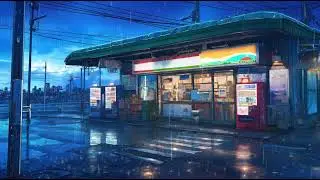 「Chill Lofi Music」Lofi Rainy Night Memo. 005.Sleep Aid / Study / Reading / Pure Music White Noise