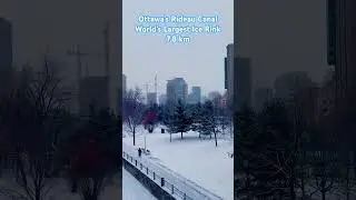 Ottawa&rsquo;s Rideau Canal: World&rsquo;s Largest Ice Rink 7.8km