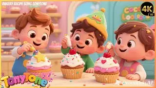 New Bake With Us! 🍰 Kids Bakery Song 🎵 | Fun Cooking Song for Children | Learning & Singing for Kids