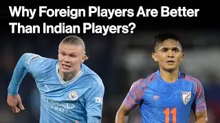 Why Foreign Footballers Are Better Than Indian Footballers? - Sunil Chhetri | Raj Shamani Clips