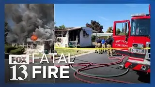 Mother, adult son killed in Roy mobile home fire