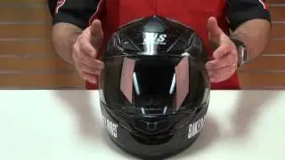 Полнолицевой мотоциклетный шлем Speed ​​and Strength SS1000 2012 года