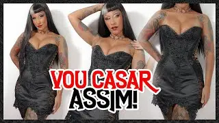 ESSE AQUI É O CORSET DO MEU CASAMENTO! (e dicas gerais pra você não se estrupiar com look gótico)