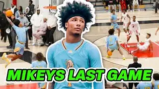 MIKEY WILLIAMS CRAZY LAST HIGH SCHOOL GAME EVER! FULL HIGHLIGHTS