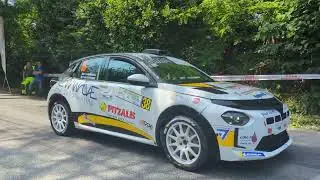 LA NUOVA LANCIA IPSYLON RALLY 4 HF AL RALLY DELLA LANTERNA (13/06/2025)