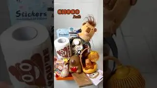Strange Chocolate Bath?! 🍫🧸 #shorts #asmr #asmrshorts #chocolate #bathroom #satisfying #fyp