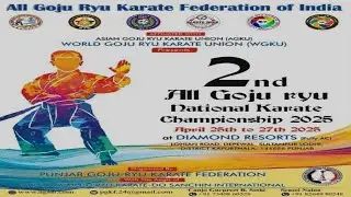 🔴2nd All Goju Ryu National Karate Championship 2025