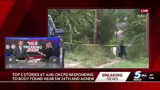 Police investigate body found in southwest Oklahoma City