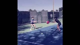 Evert Tennis Academy - Specific Tennis Footwork Drill