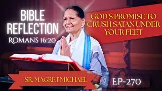 God's Promise to Crush Satan Under Your Feet | A Message of Victory #bibleverseoftheday