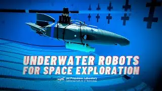 NASA Tests Swimming Robots for Exploring Oceans on Icy Moons